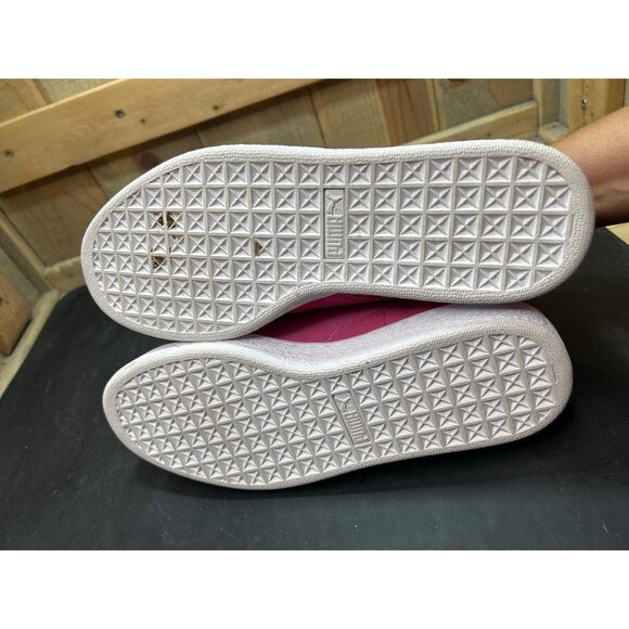 Puma Suede Womens Sneakers Pink Size 8 Classic Retro - Picture 11 of 12